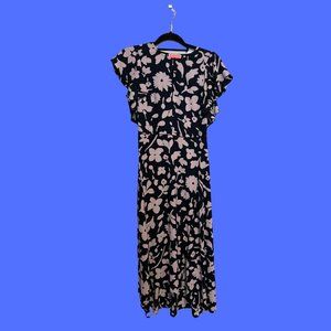 Kate Spade Splash Flutter Sleeve Dress Size 2